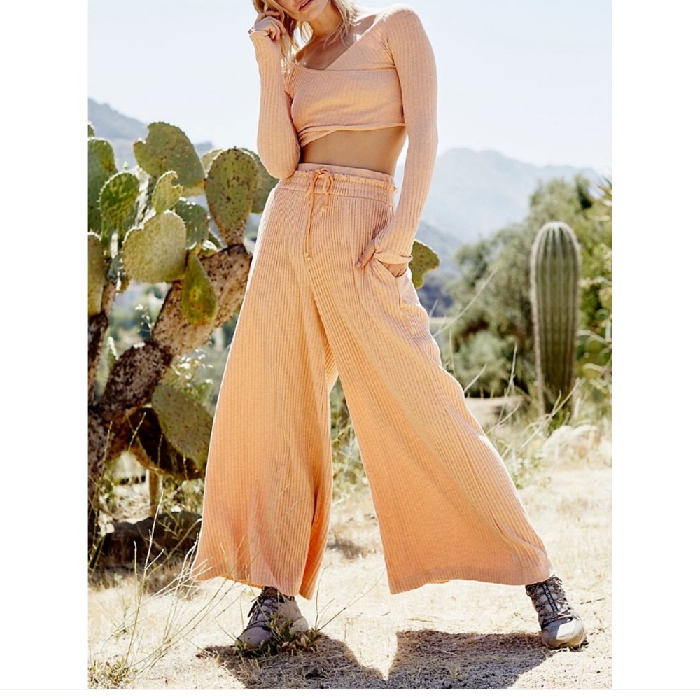 Free People Minnie Wide Leg Pant